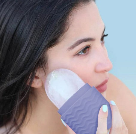 Molde de hielo facial