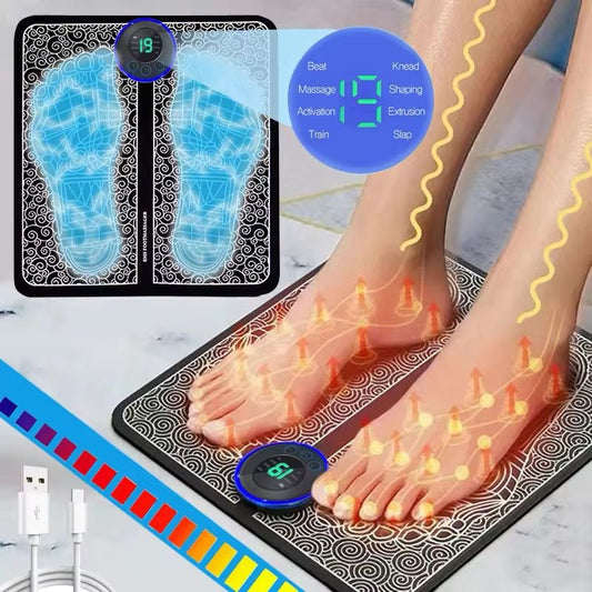Alfombra electroestimuladora para pies