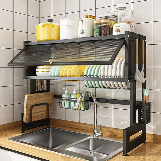 Escurridor de platos multifuncional