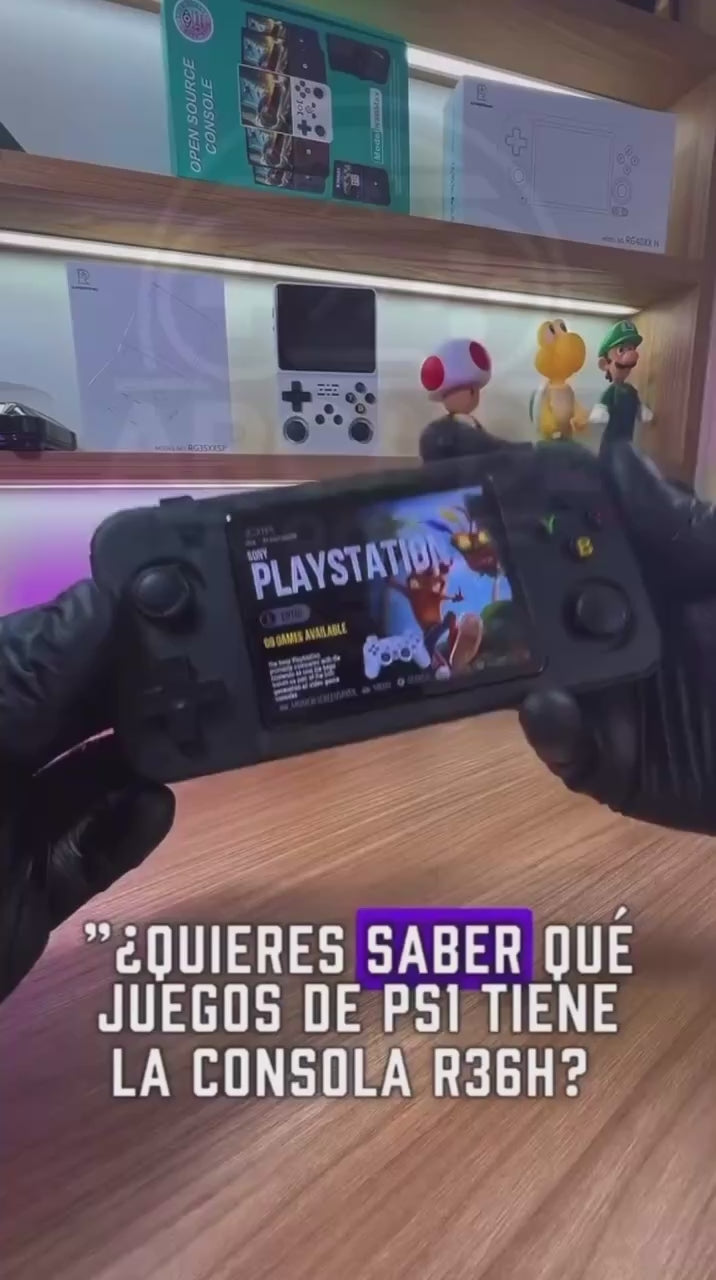 Consola videojuegos R36H